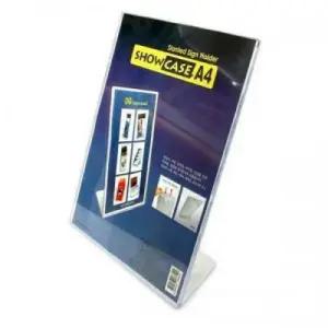 쇼케이스A4 단면 210x297 (7739)투명 아크릴 명찰꽂이 진열대 카페메뉴