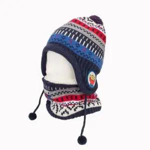 옥스포드 유아 벙거지 머플러 세트 모자 목도리어린이집단체선물 구디백 유치원 겨울답례품 아이 넥워머 워