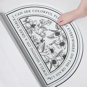 반원형 소프트논슬립 규조토 화장실매트 대형 사이즈발판 욕실 인테리어 매트