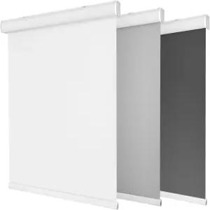 Allesin 100 암막 무선 롤러 그늘막 윈도우용 프리 스톱 단열 자외선 차단 방수 원단 가정 사무실