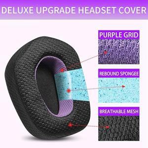 로지텍 G733 G535 무선 게이밍 헤드셋용 쿨링 젤 가용 이어패드 교체품 이어 패드 쿠션