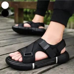 남성 여름용 스트랩 샌들 쿠션 깔창 스포츠 슬리퍼 신발 남자슬리퍼 남자샌들 스포츠샌들