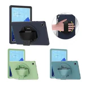 뉴아이패드9.7 5 6세대 파스텔 핸드스트랩 하드커버북카바 태블릿 스탠드 접이식 케이스 PC 키보드