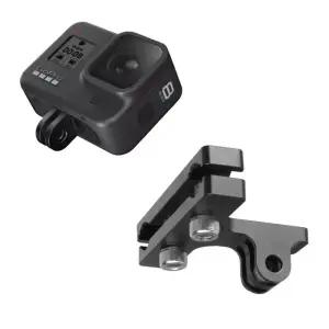 고프로9 호환 자전거 안장 레일 마운트 후방 촬영고9 고브라켓 캠브 액션브 부품 카메라 어댑터 고부품 고