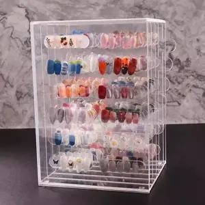 네일 컬러 차트 판 네일 아트판 네일팁 보관함