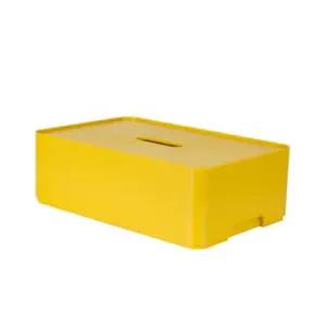 소품 속옷 의류 정리함 수납함 45x30cm 대형 1개 YE정 침구정 수납장 장난감정 사무실정 소형서랍장 장정