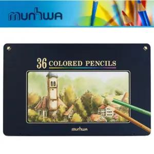문화 색연필 36 (틴케이스)미술용품 넥스프로 아동