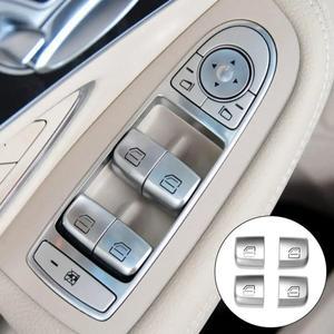 자동차 마스터 창 스위치 수리 버튼 캡 메르세데스 호환 벤츠 호환 C 클래스 W205 GLC 용 도어 Windows 유