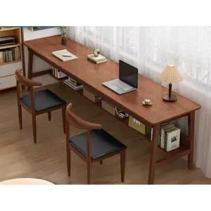 긴 테이블 원목 책상 스터디 창가테이블 공부책상 카페 우드 테라스