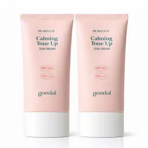 구달 맑은 어성초 진정 수분 톤업 선크림 50ml 2개