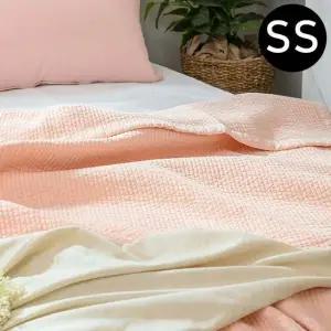 이불 순면 60수 피그먼트 워싱 슈퍼싱글 SS 핑크 이불 차렵이불 차렵 사계절차렵이불 사계절이불