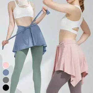 레깅스 스커트 요가 운동