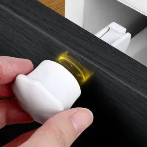 자석잠금장치 서랍 문열림방지 안전문고리 서랍장 싱크대고정 문