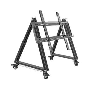 교회 낮은 거치대 A. 브라켓 받침대 기본 이동식 선반형 티비거치대 모델 TV