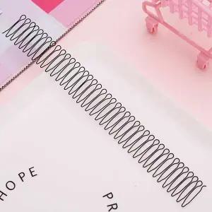 고급 모양 귀여운 미니집게핀 물방울 머리핀 헤