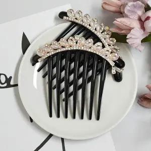 스타일 메탈 패션 여성 컬러집게핀 1P 고급