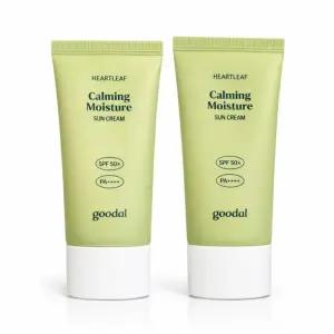 [웰빙창고] 구달 맑은 어성초 진정 수분 선크림 50ml 2개