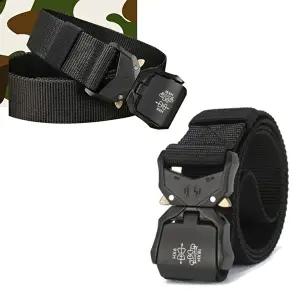 택티컬 전술 벨트 청바지 등산 허리띠 군용 밀리터리 (KYR-WC30830)