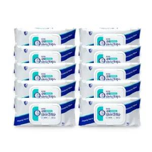 동성 손소독 티슈 70매-10개 살균티슈 소독티슈 제균티슈 의약외품