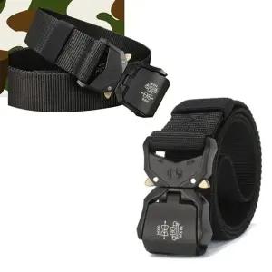 택티컬 전술 벨트 청바지 등산 허리띠 군용 밀리터리 (KYR-WC30830)