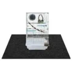 게인스프라 48 x 인치 새 케이지 매트 애완동물을 위한 3 mm 두께의 내구성 있는 펠트 패드 토끼 해먹 또는