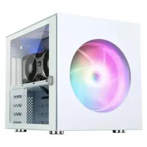 앱코 스마트 쿨링 PC케이스 수트마스터 미니타워 화이트