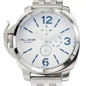 [헬다이버][한국본사정품] SB2C-3001MSIL 메탈밴드 남성시계