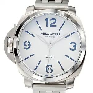 [헬다이버][한국본사정품] SB2C-3002MSIL 메탈밴드 남성시계