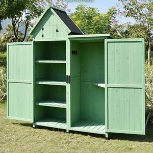 야외 외부 창고 농기구 보관함 간이 소형