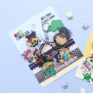 짱구는못말려 키링 와글와글 한복 한국 여행 기념품 1개