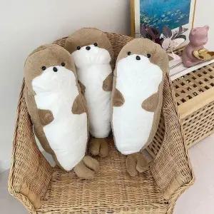 허그미왕수달인형 쿠션 바디필로우 물개 해달 베개