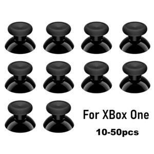 Xbox one 컨트롤러 용 10-50pcs 교체 아날로그 썸 스틱 엄지 블랙 실리콘 그립 캡 세트