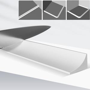 고무 실리콘 샤워 배리어 물 스토퍼 욕실 방수 스트립 고정 구부릴 수  문짝 바닥 씰링