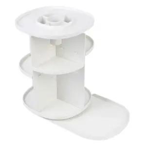 시  회전형 화장품 거치대 화장품정리대 회전정리함 다용도정리함 화장품거치대 칸막이정리함