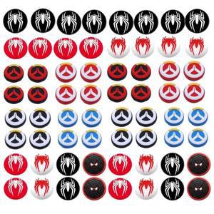 PS5PS4스위치 프로XBOX 게임용 실리콘 엄지 그립 커버 PlayStation 4 5 액세서리 용 조이스틱 컨트롤러 핸