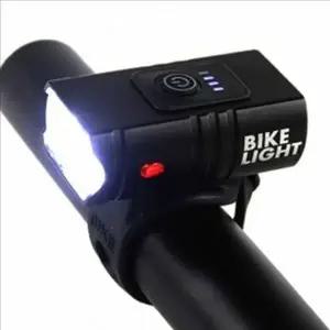 야간 자전거 전조등 하이브리드 자전거 후미등 라이트 충전 로드