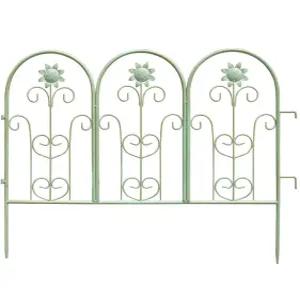 울타리 철제 정원 화단 마당 조립식 인테리어 가림막 야외 외부 방수 경계 테두리 펜스