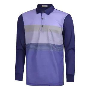 [파파브로] 남성 배색 스트라이프 카라 티셔츠 NA-KAA-72