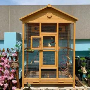 아크릴 대형 앵무새케이지 앵무새 날림장 초대형 새장