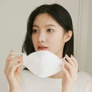 꼼마꼼마 KF94 끈조절 마스크 성인 주니어 중형 20매 MNA