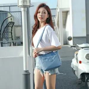 여성 가벼운 여행용 핸드폰 가방 캐주얼 크로스백