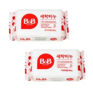 비앤비 뉴) 세탁비누/아카시아/카모마일 세탁비누 세제 세탁