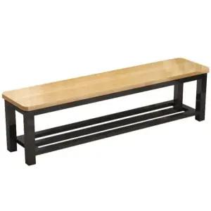 원목 긴의자 탈의실 사우나 벤치 대기실 목재 평상 휴식 헬스장 좌석