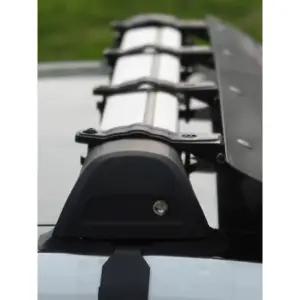 차량용윈드가드 지붕 스포일러 캐리어 풍절음 가로바 바람막이 짐받이 랙 87cm