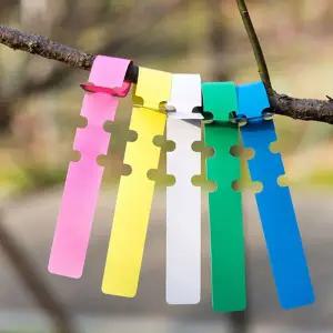 식물 NSX490O8 리본 네임택 화분 화초 이름표 라벨 띠 100P