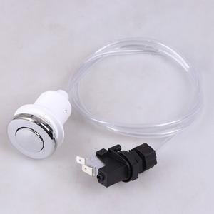 16A 250V On Off 푸시 에어 버튼 스위치 제트 도구 세트 공압 공기 압력 손잡이 목욕 스파 튜브 키트 홈