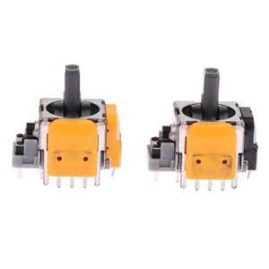 1쌍 교체용 홀 이펙트 조이스틱 3D 아날로그 PS5 PS4 Xbox One SX 컨트롤러 썸스틱 수리 부품 액세서리