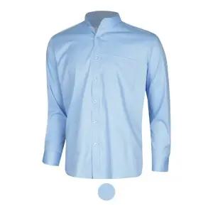 [파파브로] 헨리넥 카라 배색셔츠 DE-SHAH-2008