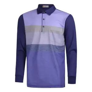 [파파브로] 남성 배색 스트라이프 카라 티셔츠 NA-KAA-72