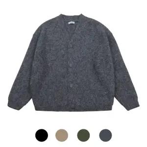 [모로엠] 남성 포근 버튼 오버핏 가디건 RM-CA-BULKY